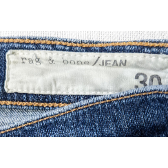 Rag & Bone Dre  Low Rise Skinny Jeans Size 30 - Picture 3 of 7